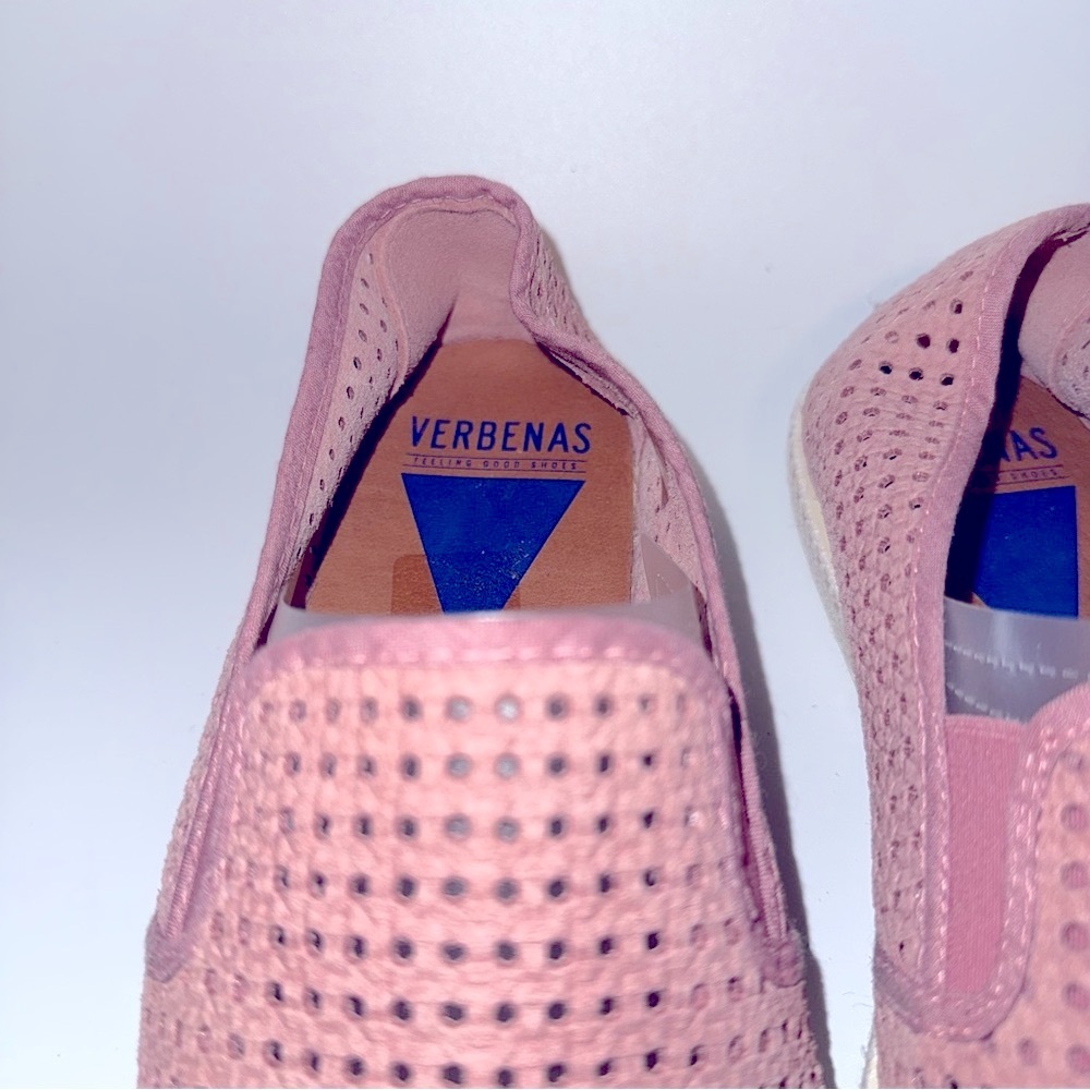 Elegant Mauve Perforated Loafers